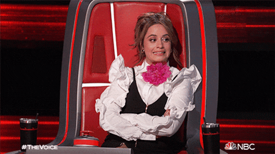 Cringing Camila Cabello GIF