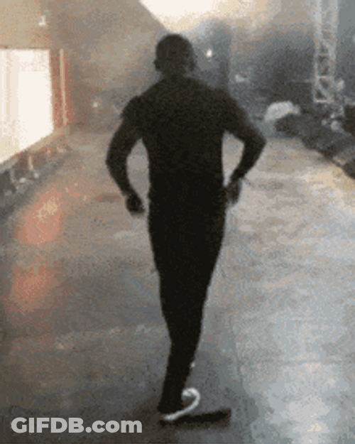 Crip Walk Dance Concert GIF