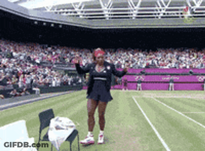 Crip Walk Field Serena Williams GIF