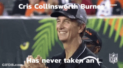 Cris Collinsworth Burnett Has Never Taken An NFL Game GIF