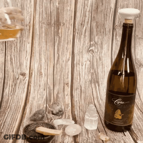 Crisa Chardonnay Bottle GIF