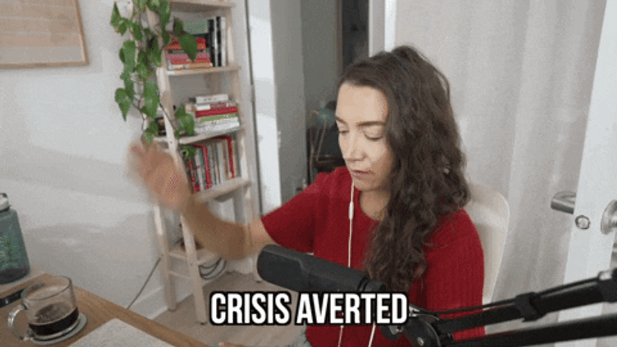 Crisis Averted Alayna Joy GIF