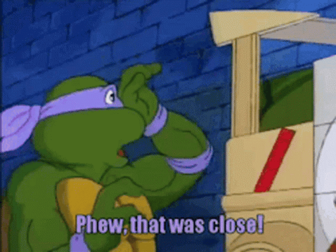 Crisis Averted Donatello Teenage Mutant Ninja Turtles GIF