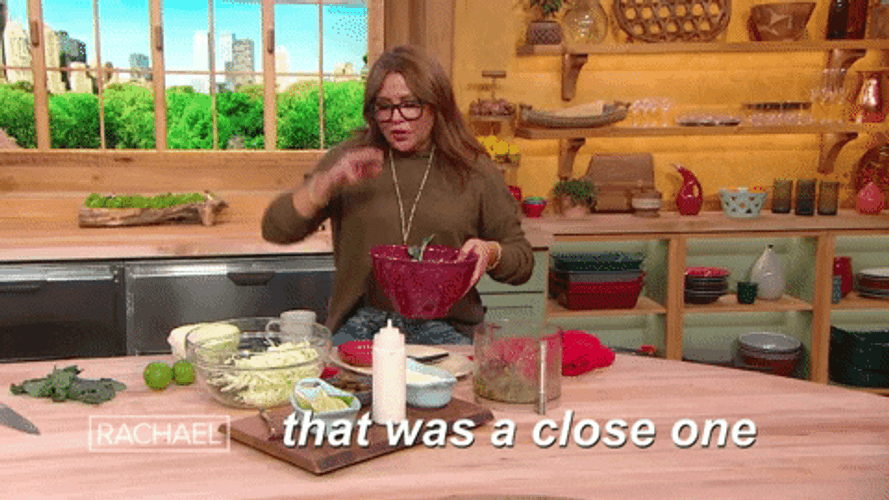 Crisis Averted Rachael Ray GIF
