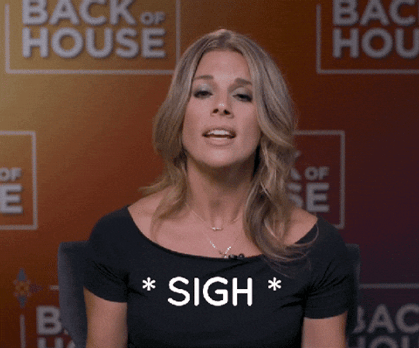 Crisis Averted Woman Sighing Of Relief GIF