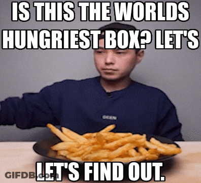 Crispy Fries Lets Find Out GIF