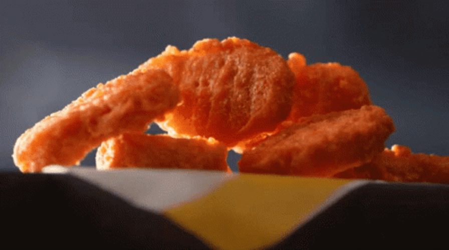 Crispy Spicy Chicken Nugget GIF