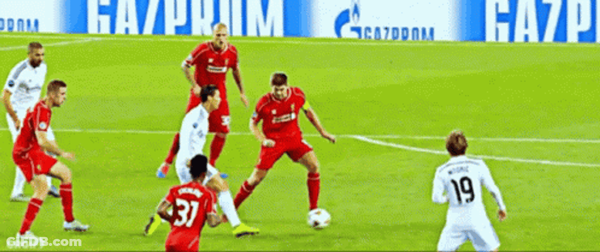 Cristiano Ronaldo Scoring A Crucial Goal GIF