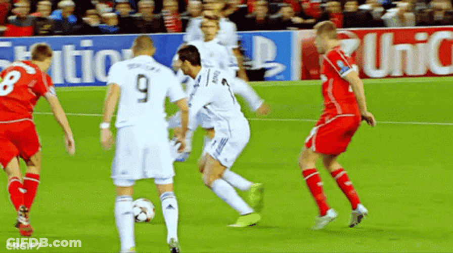 Cristiano Ronaldo Scoring A Crucial Goal To Leave His Mark GIF