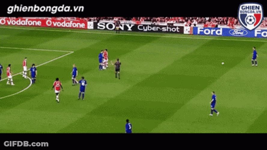Cristiano Ronaldo Scoring A Goal From Long Distance GIF