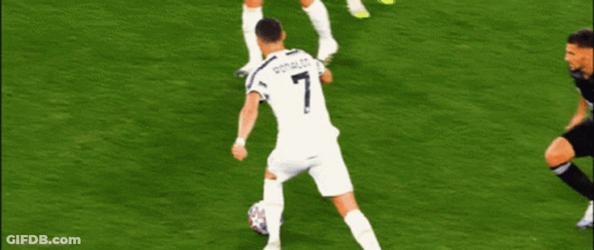 Cristiano Ronaldo Scoring A Memorable Goal GIF
