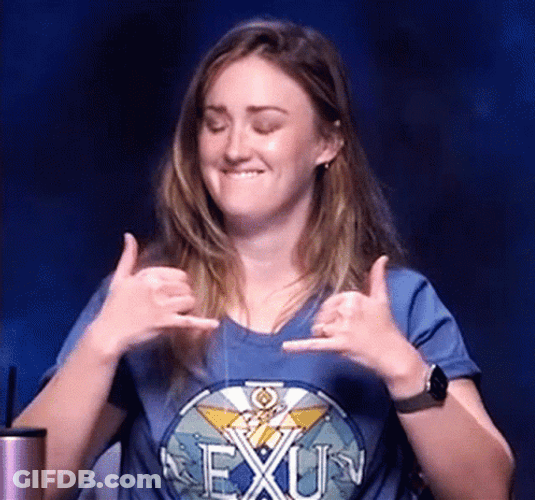 Critical Role Ashley Johnson Phone Call Sign GIF