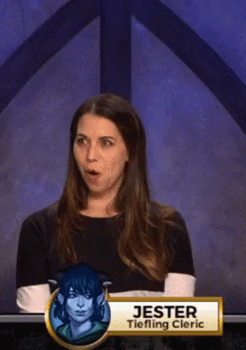 Critical Role Laura Bailey Jester GIF