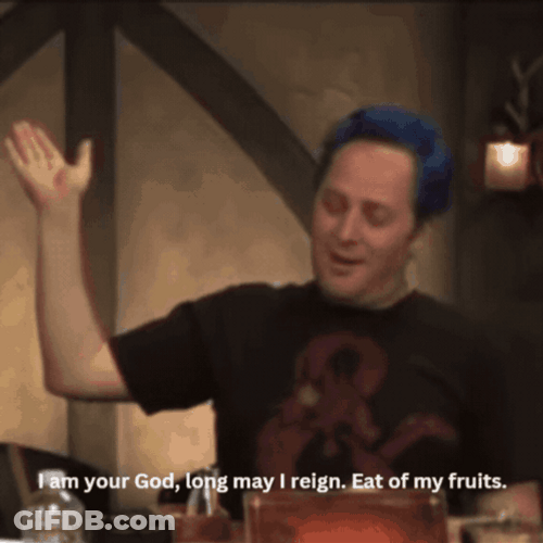 Critical Role Taliesin Jaffe Blue Hair GIF