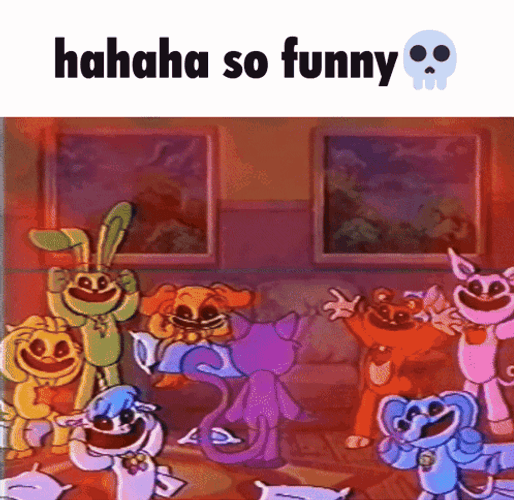 Critters Laughing Collapsed GIF