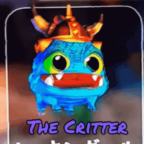 Critters With Crown Jumping GIF