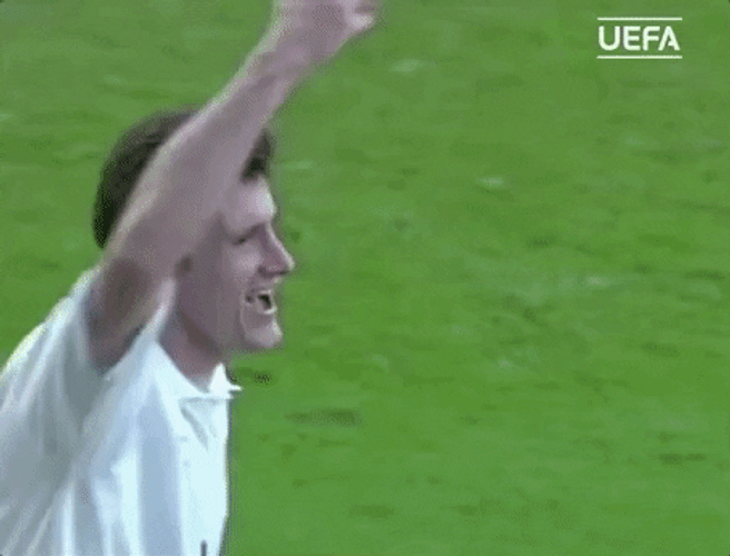 Croatia Davor Suker Celebrating GIF