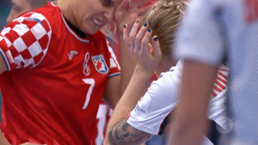 Croatia Euro Handball Painful GIF