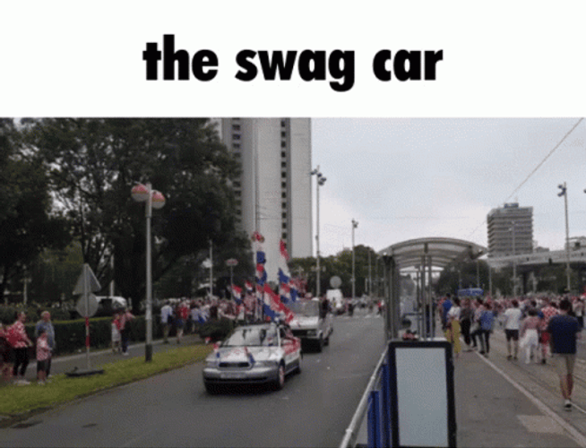 Croatia Swag Car GIF