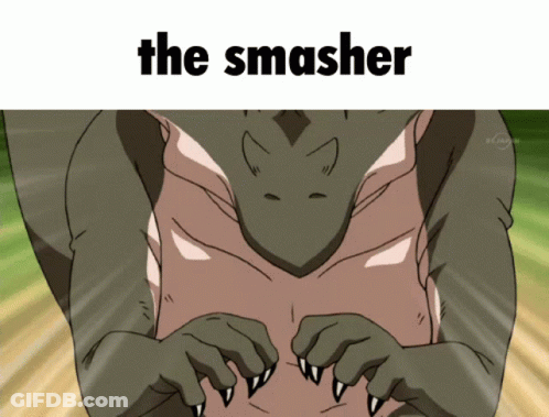 Crocodile The Smasher GIF