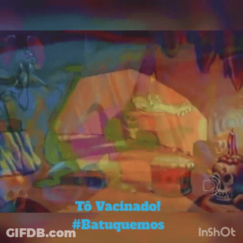 Crocodile Wizard Hat Playing Drum To Vaccinado Batuquemos GIF