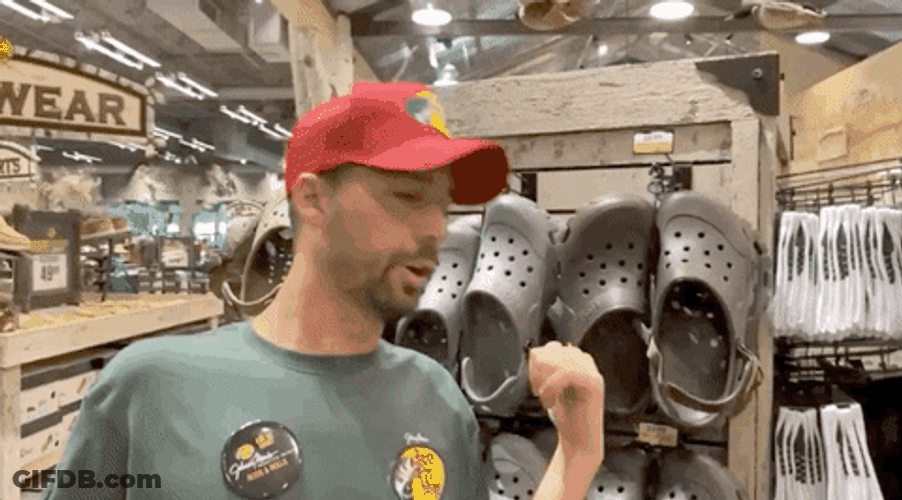 Crocs Are "In Style" Fashion Opinion GIF