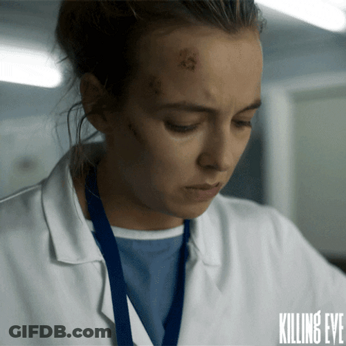 Crocs Killing Eve Disgusted Annoyed GIF