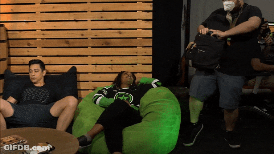 Crocs Scared Run Away Rooster Teeth GIF