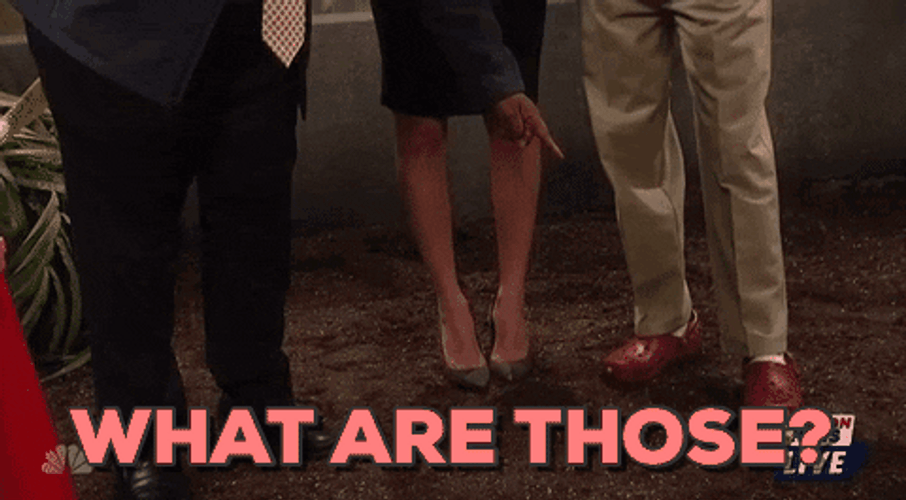 Crocs What Are Those Snl Saturday Night Live GIF