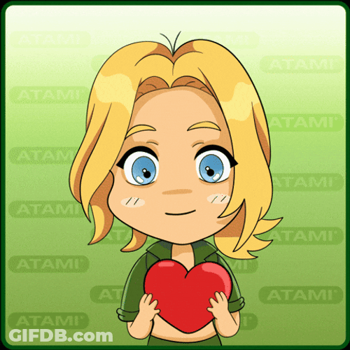 Crop Farm Girl Sending Love GIF