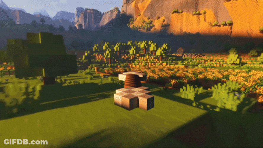 Crop Mine Craft GIF