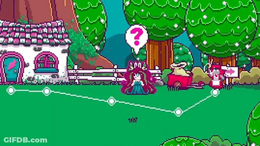 Crop Princess Farmer Nintendo Switch GIF