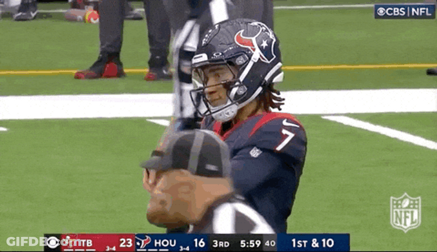 Cross Arms Texans Player GIF