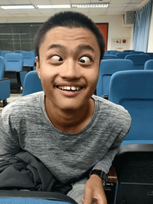 Cross Eyed Trick Cool GIF