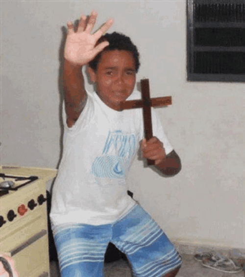 Cross Meme GIF