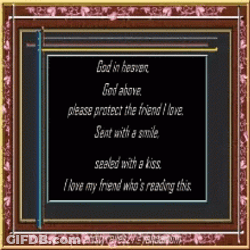 Cross Opening Happy Birthday Blessings GIF