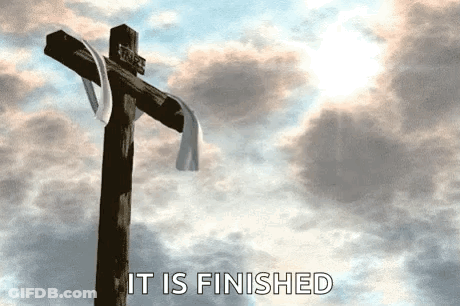 Cross With It Is Finished GIF