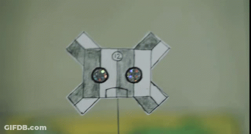 Cross With Number 12 On Top GIF