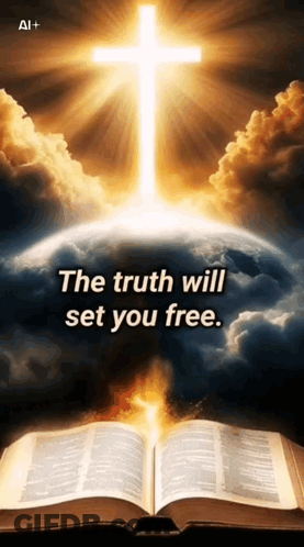 Cross With The Truth Will Set You Free GIF