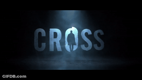 Cross Word On Dark Background GIF