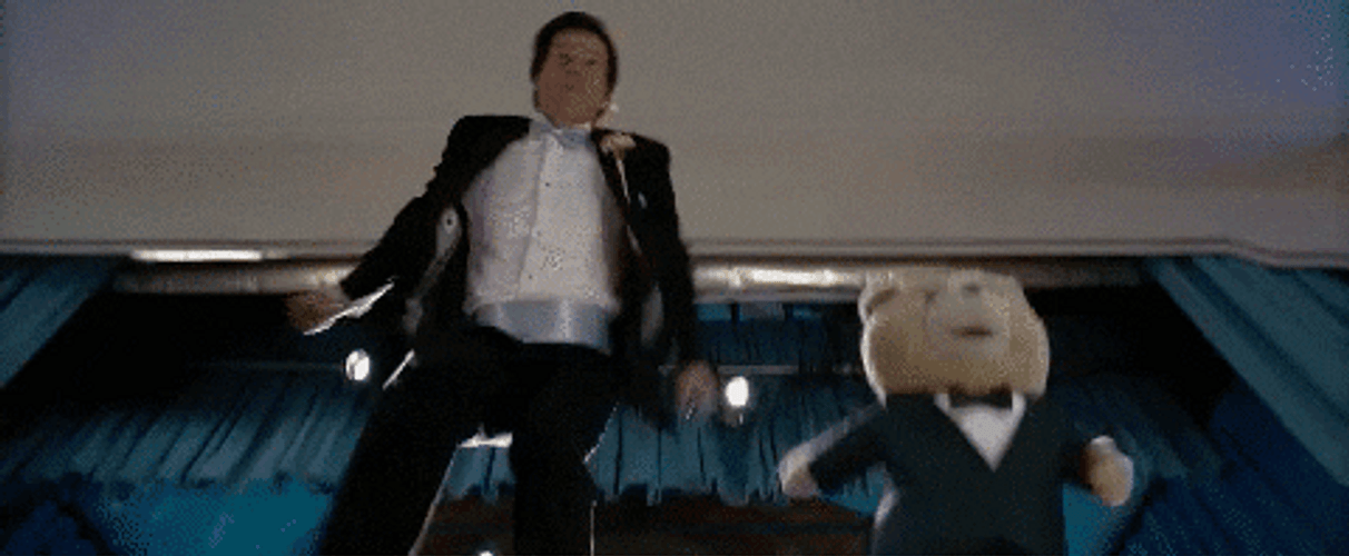 Crowd Catch Ted GIF