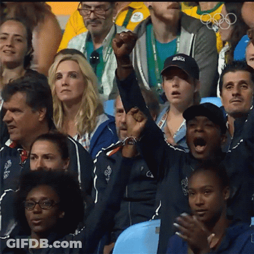 Crowd Cheering At Olympics GIF