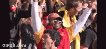 Crowd Cheering In Stadium GIF