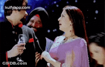 Crowd Dancing In Room GIF