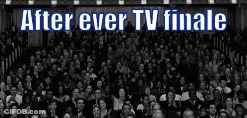 Crowd Gathered After Ever TV Finale GIF