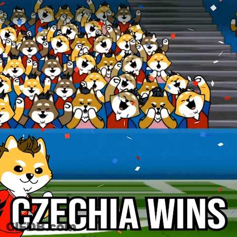 Crowd Of Dogs Czechia Wins GIF