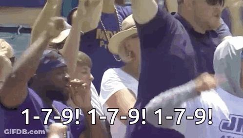 Crowd Saying Power Pouch GIF