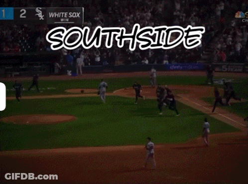 Crowd Watching Baseball Southside Staaaa GIF