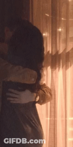 Crowd Watching Fireworks GIF