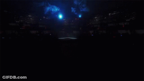 Crowd Watching Preseason Invitational GIF